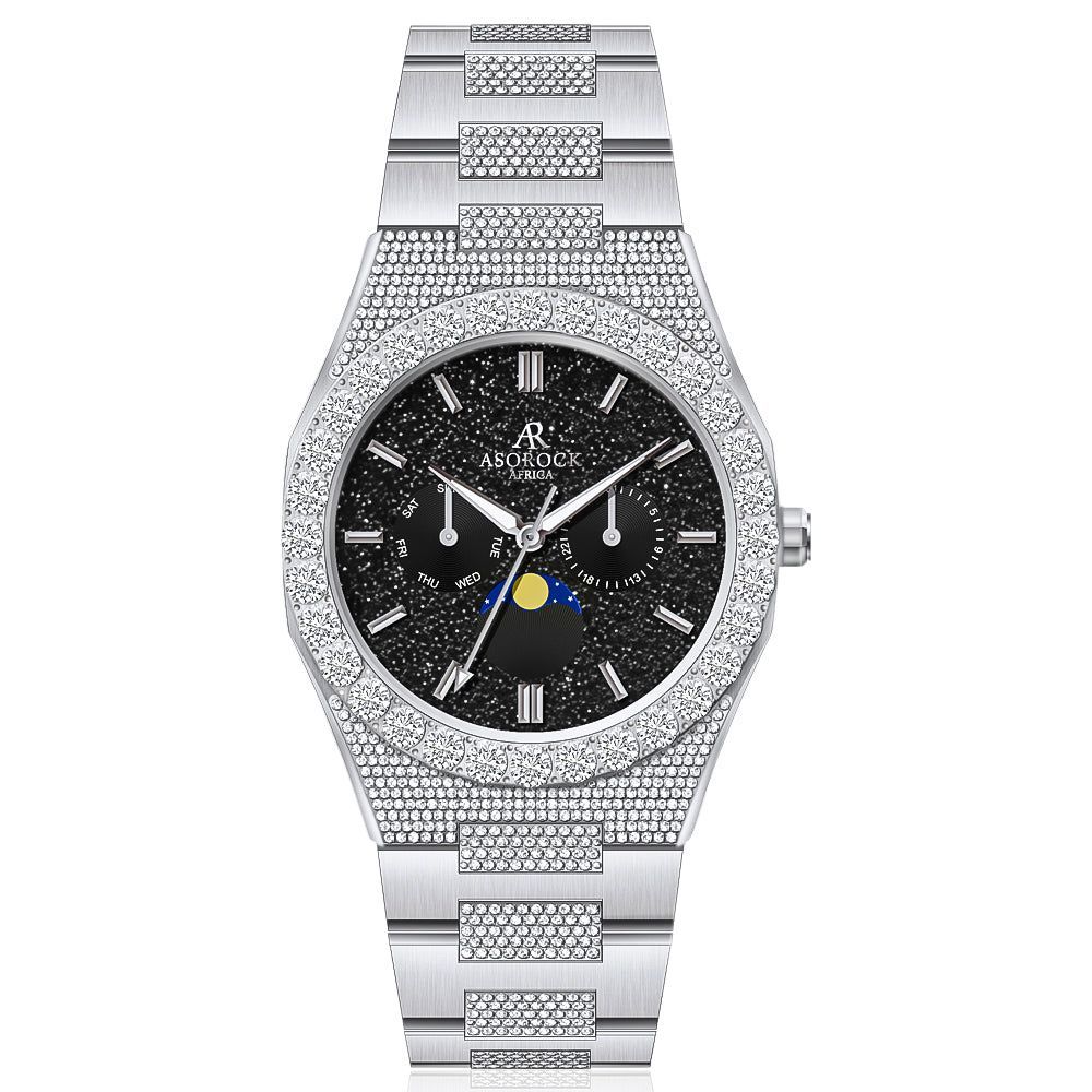 Iced transporter - Big diamond bezel - Half iced strap - Image 5