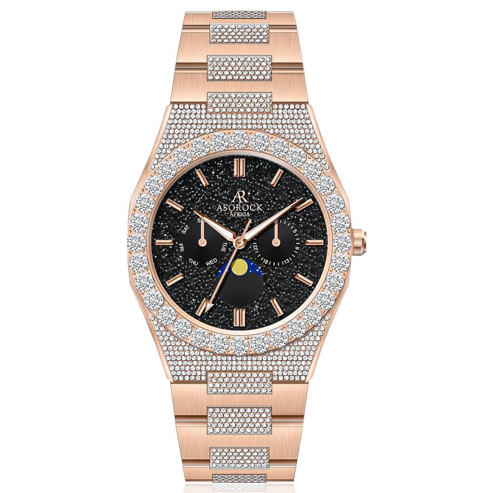 Iced transporter - Big diamond bezel - Half iced strap - Image 7