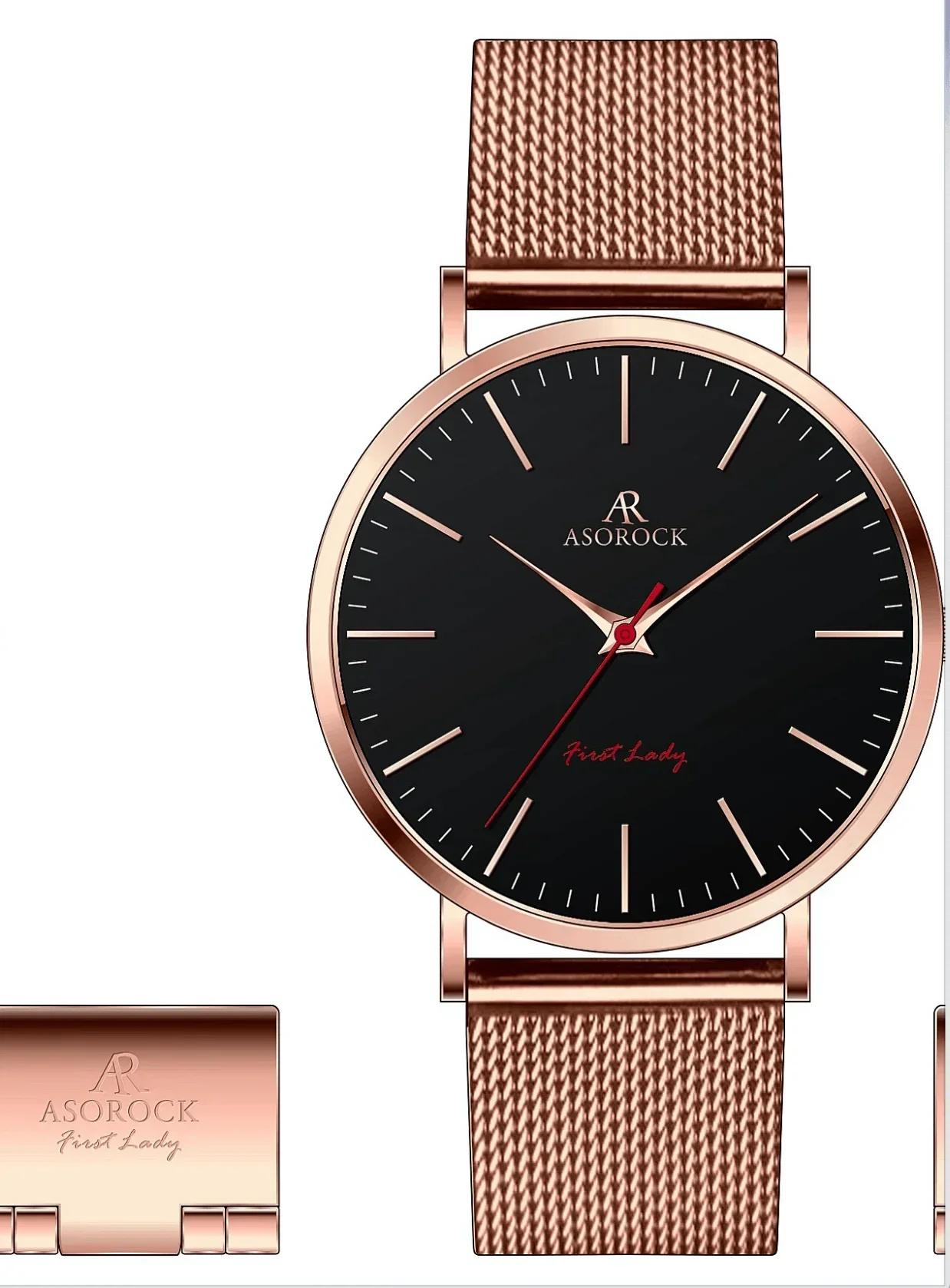 RoseGold/Black FirstLady - Image 5